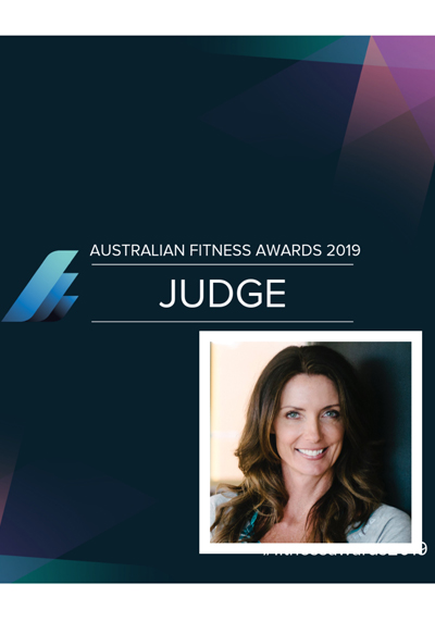 Australian Fitness Awards Judge 2017 - 2020